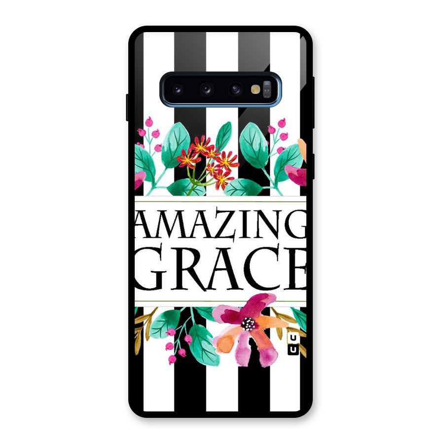 Amazing Grace Glass Back Case for Galaxy S10