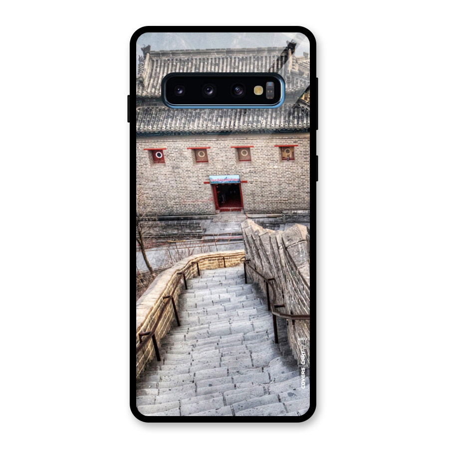 Ancient Strairs Glass Back Case for Galaxy S10