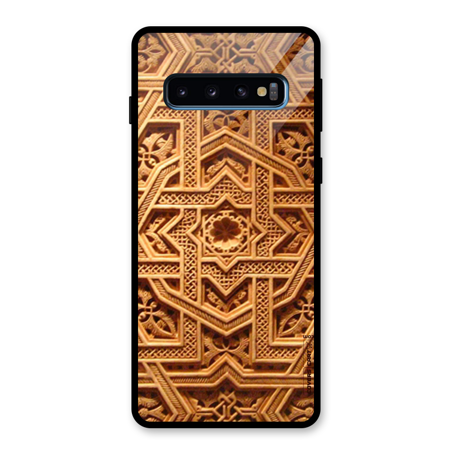 Archaic Wall Glass Back Case for Galaxy S10