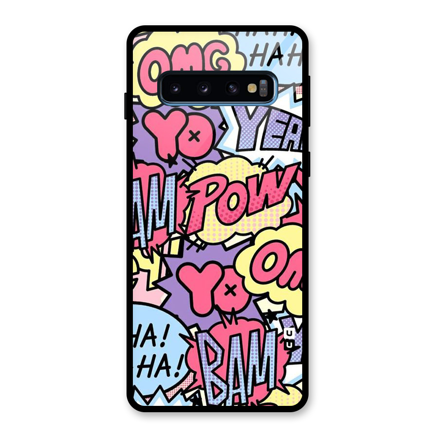 Bam Omg Glass Back Case for Galaxy S10