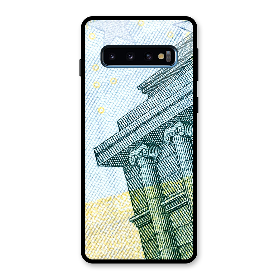 Baroque and Rococo style Glass Back Case for Galaxy S10