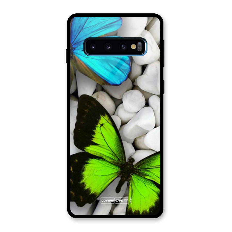 Beautiful Butterflies Glass Back Case for Galaxy S10