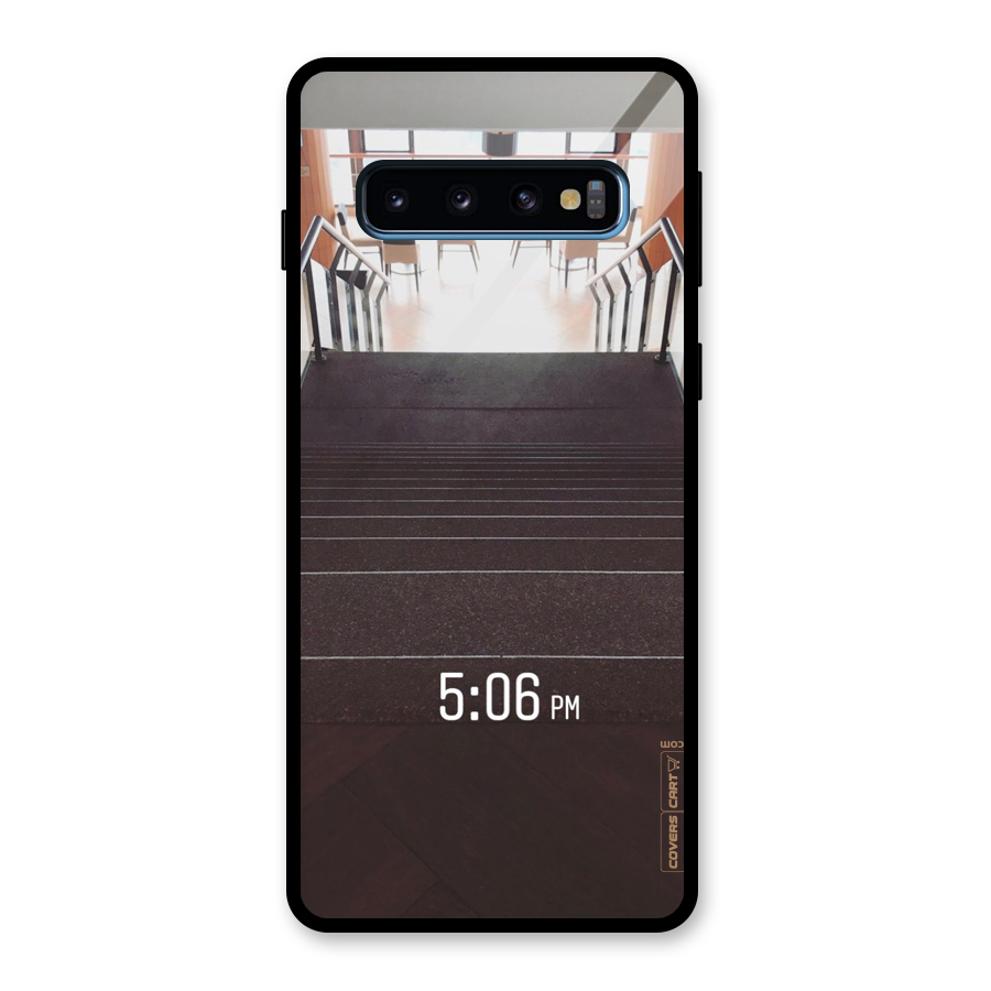 Beautiful Staircase Glass Back Case for Galaxy S10