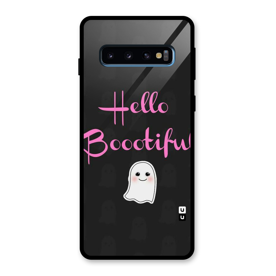Boootiful Glass Back Case for Galaxy S10