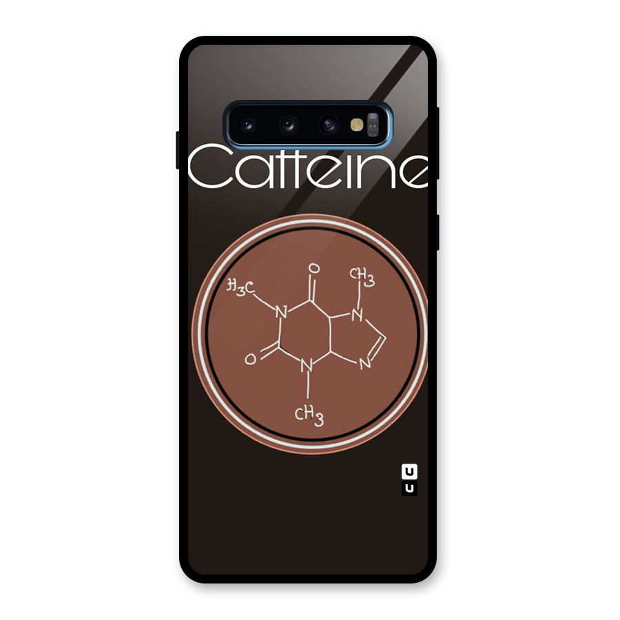 Caffeine Making Glass Back Case for Galaxy S10