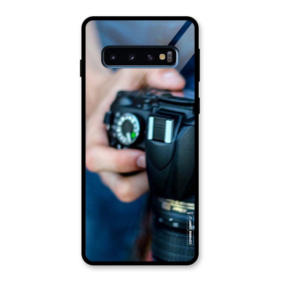 Camera Love Glass Back Case for Galaxy S10