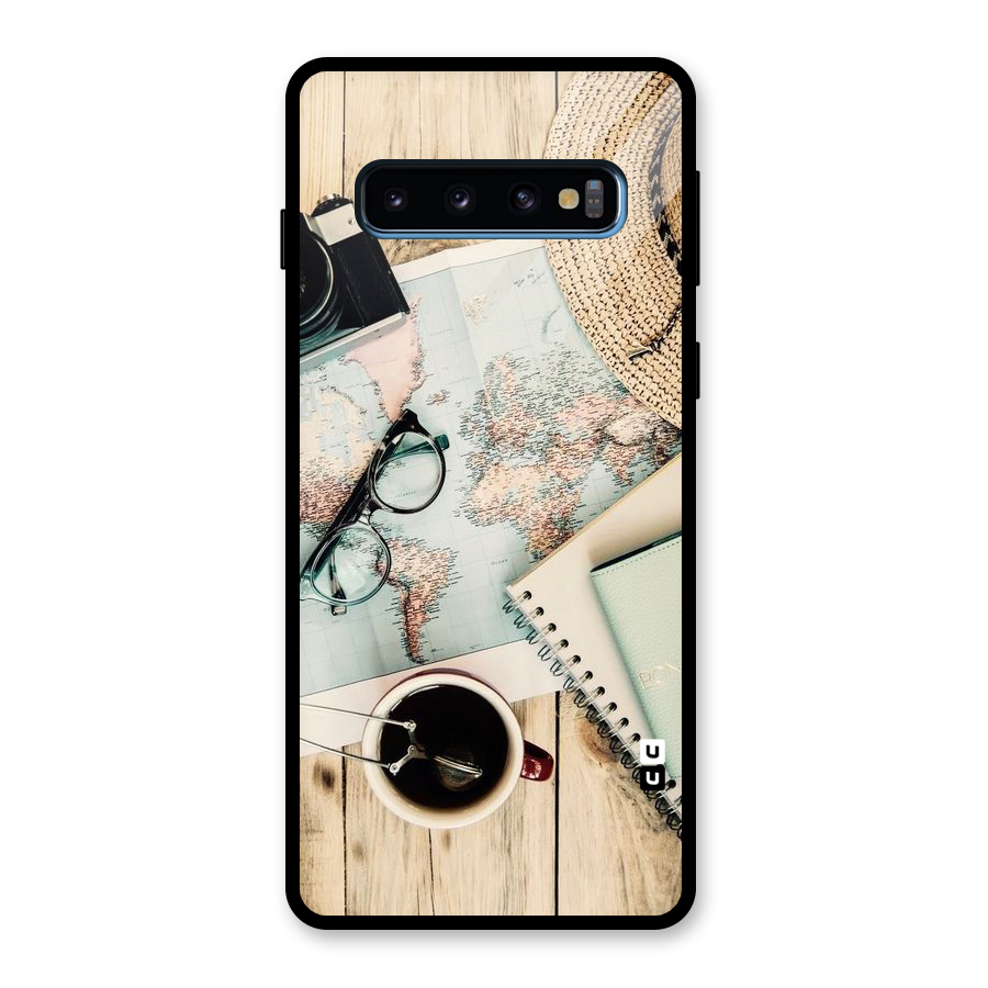 Camera Notebook Glass Back Case for Galaxy S10