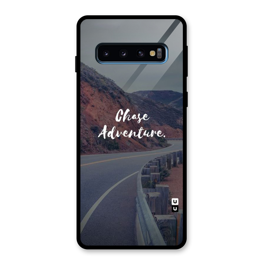 Chase Adventure Glass Back Case for Galaxy S10