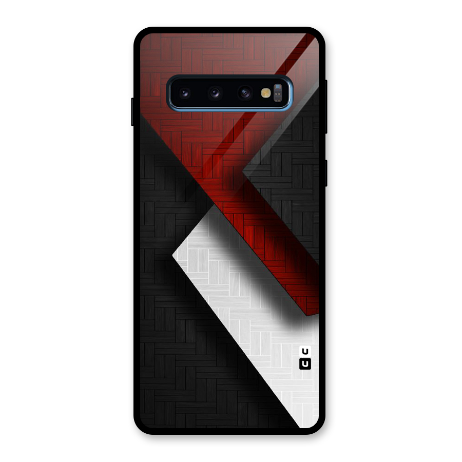 Classic Shades Design Glass Back Case for Galaxy S10