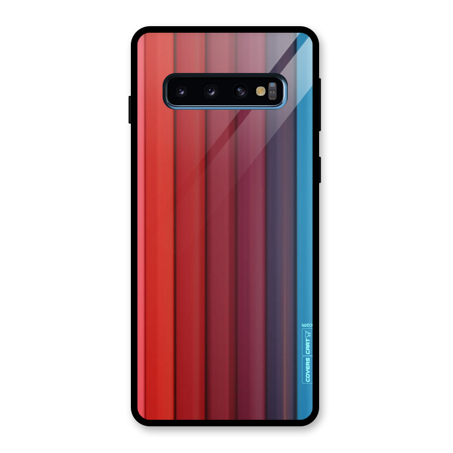 Colour Palette Glass Back Case for Galaxy S10