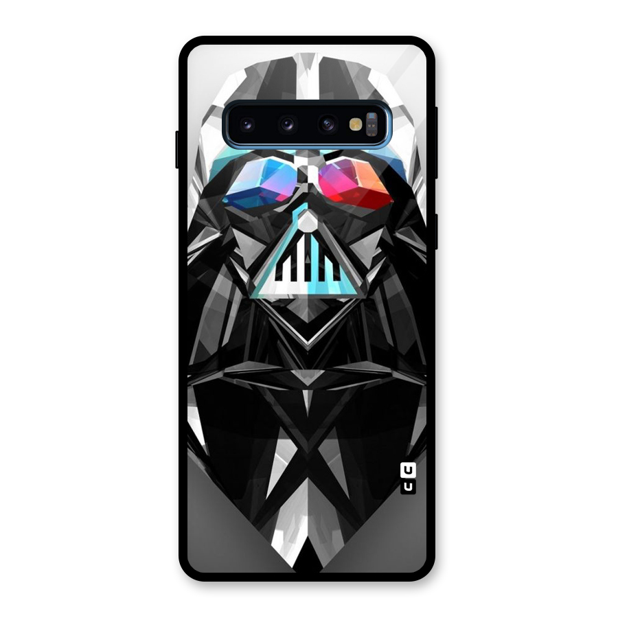 Crystal Robot Glass Back Case for Galaxy S10