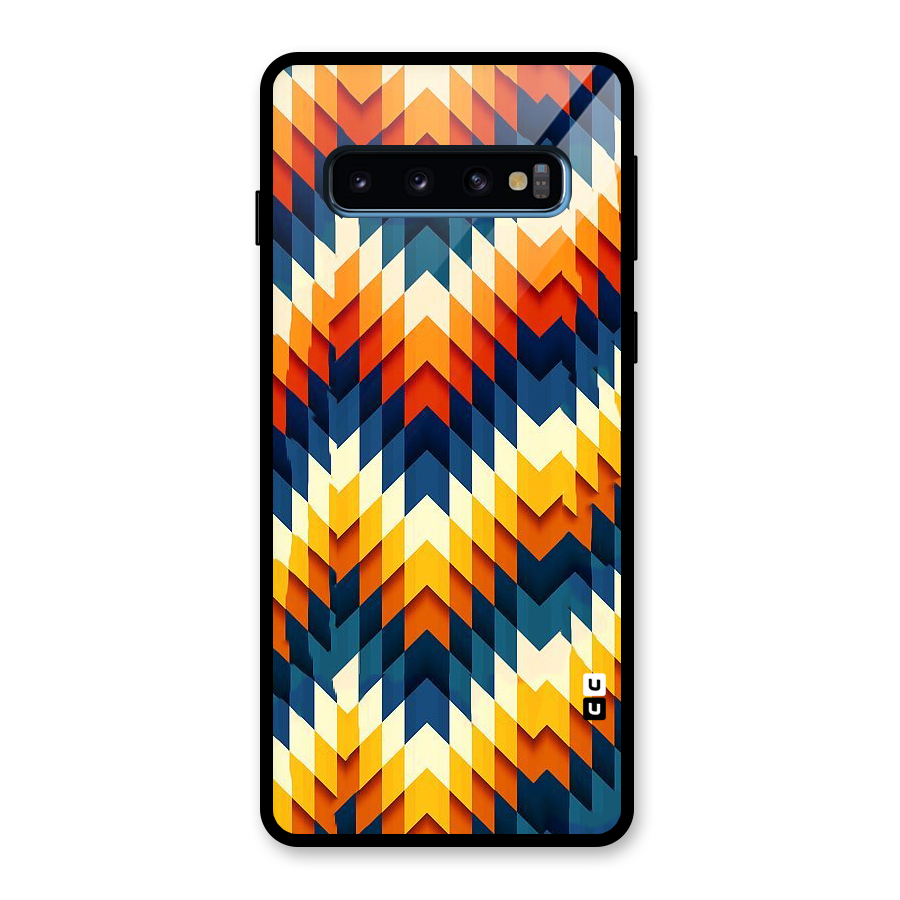 Delightful Design Glass Back Case for Galaxy S10