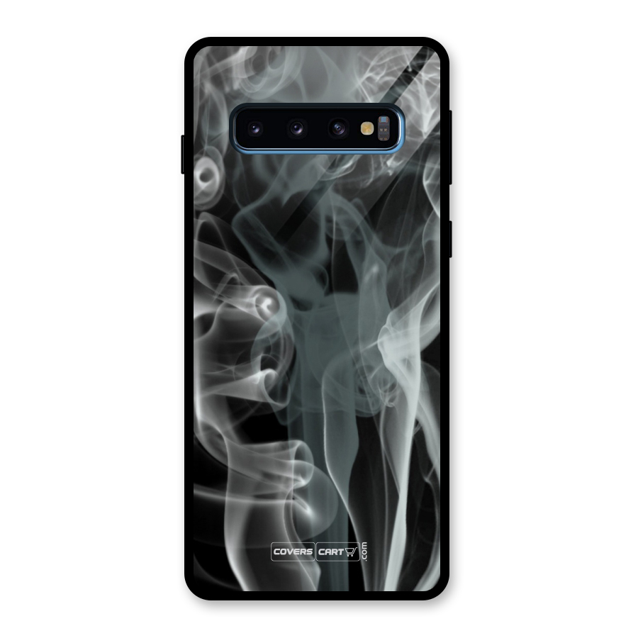 Dense Smoke Glass Back Case for Galaxy S10