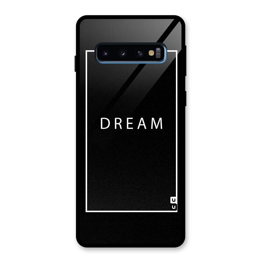 Dream Classic Glass Back Case for Galaxy S10
