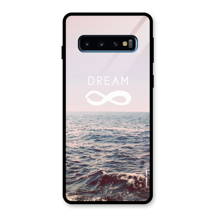 Dream Infinity Glass Back Case for Galaxy S10