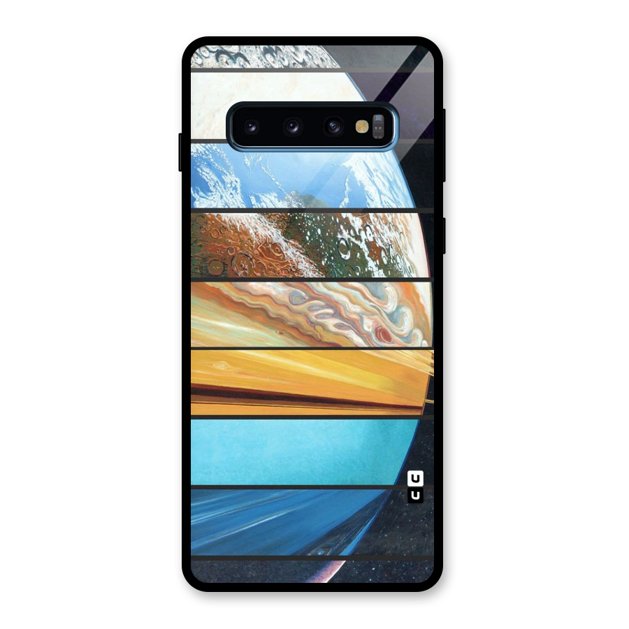 Earthly Design Glass Back Case for Galaxy S10
