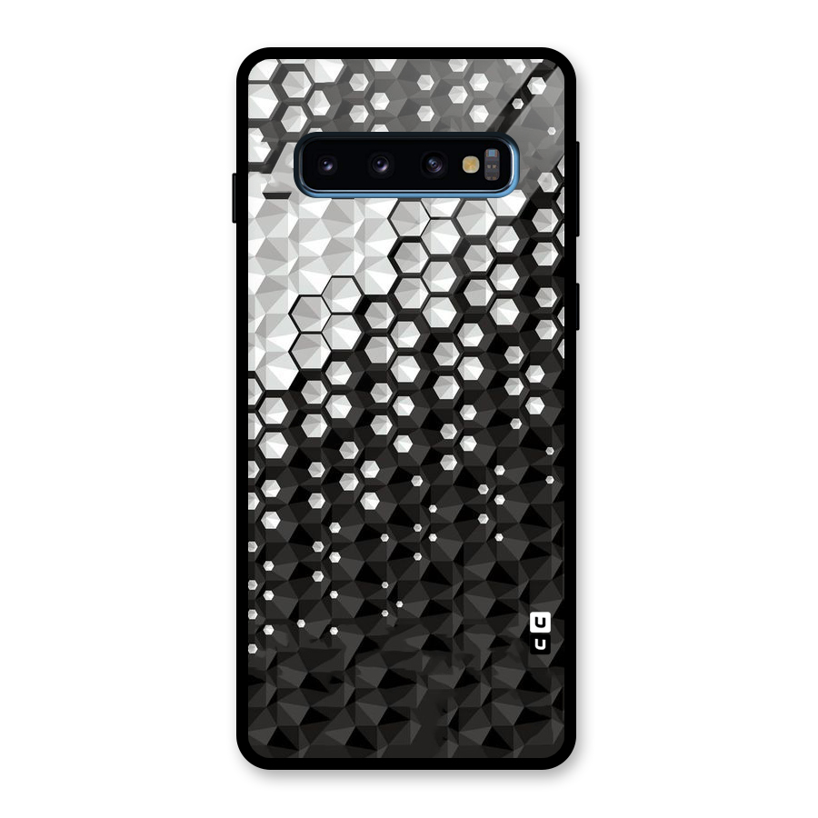 Elite Hexagonal Glass Back Case for Galaxy S10