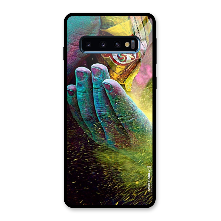 Exotic Colours Glass Back Case for Galaxy S10