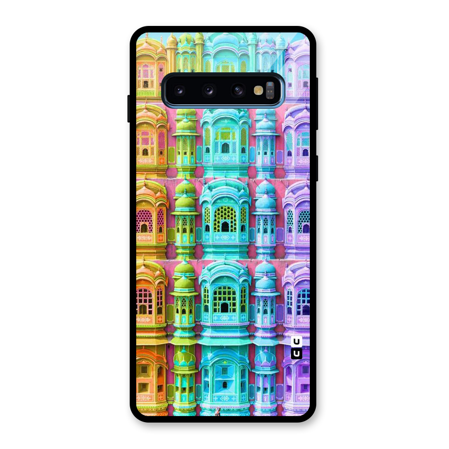 Fancy Architecture Glass Back Case for Galaxy S10