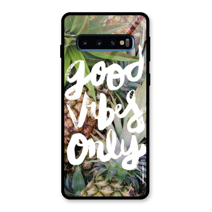 Forest Vibes Glass Back Case for Galaxy S10