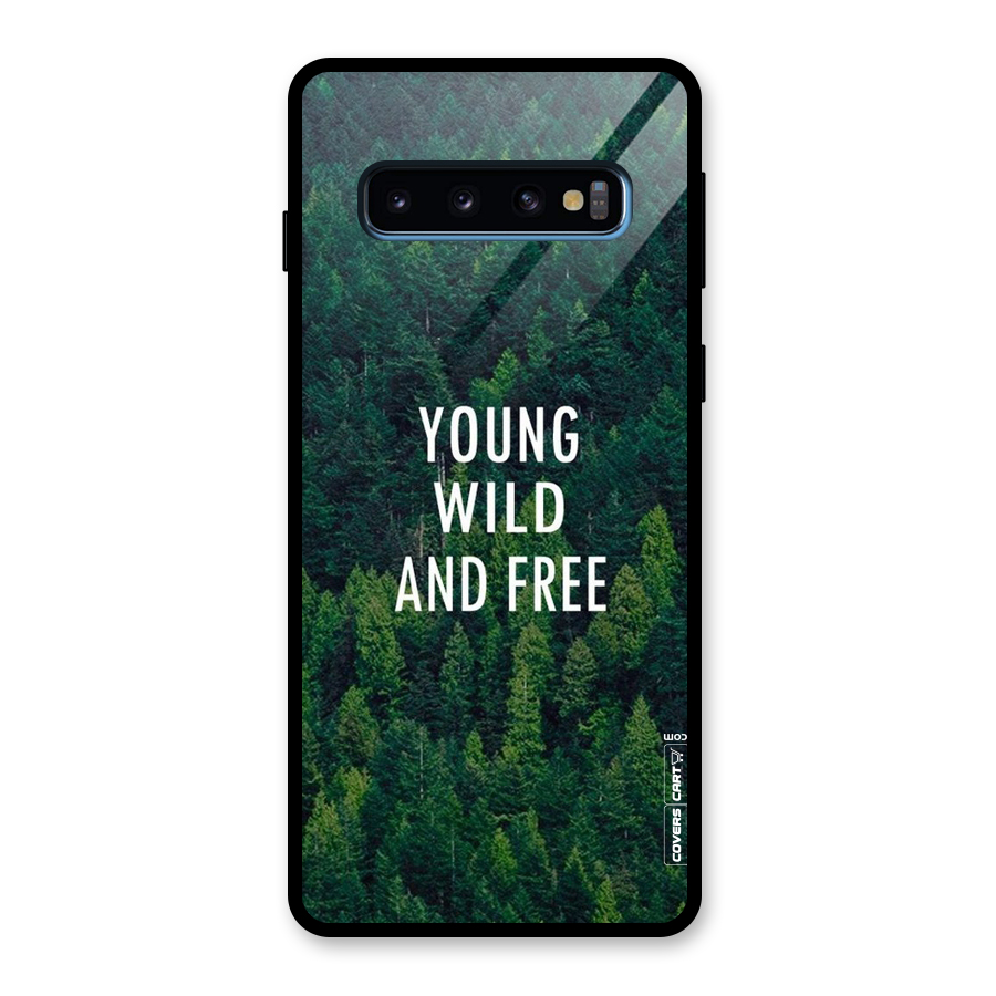 Forest Wanderlust Glass Back Case for Galaxy S10