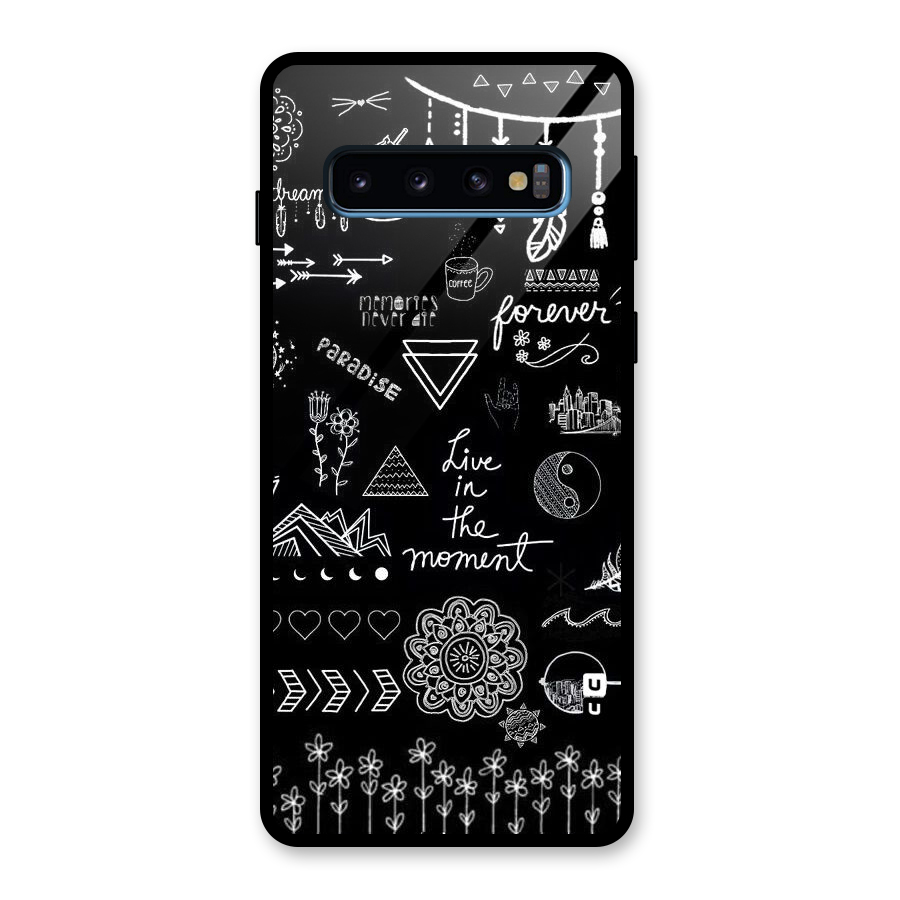 Forever Moment Glass Back Case for Galaxy S10
