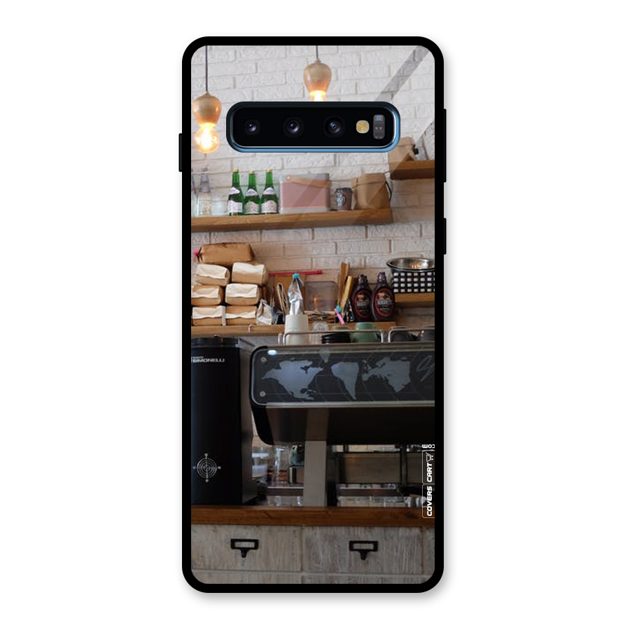 Fresh Brews Glass Back Case for Galaxy S10