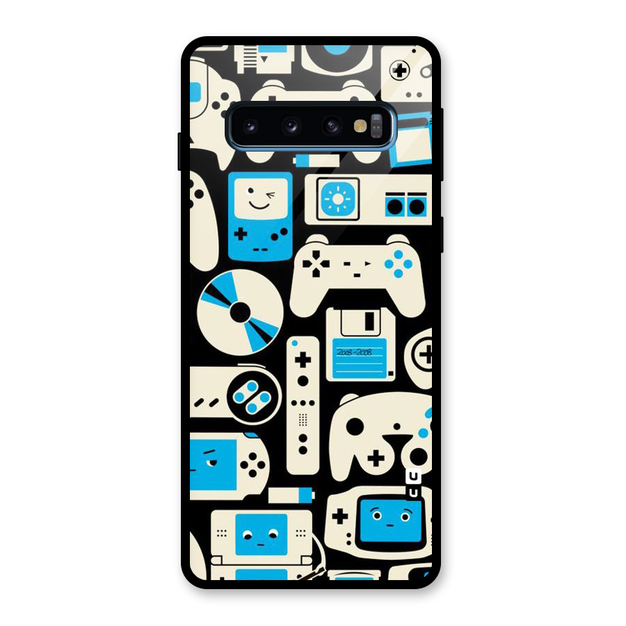 Gamers Glass Back Case for Galaxy S10