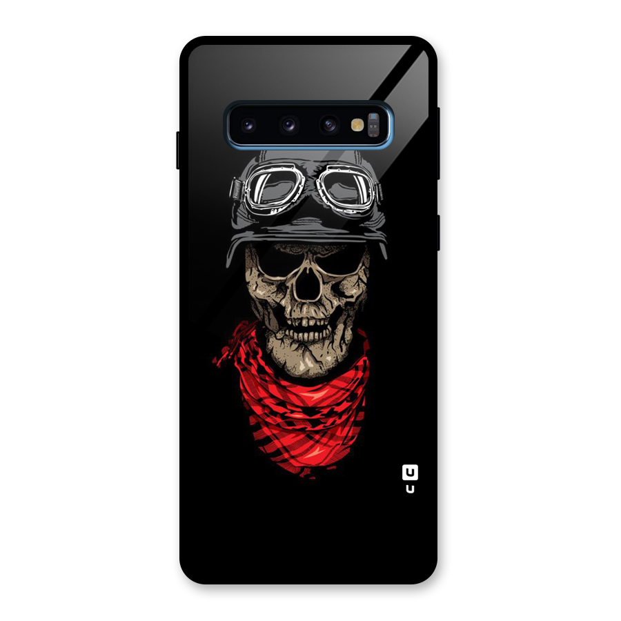 Ghost Swag Glass Back Case for Galaxy S10