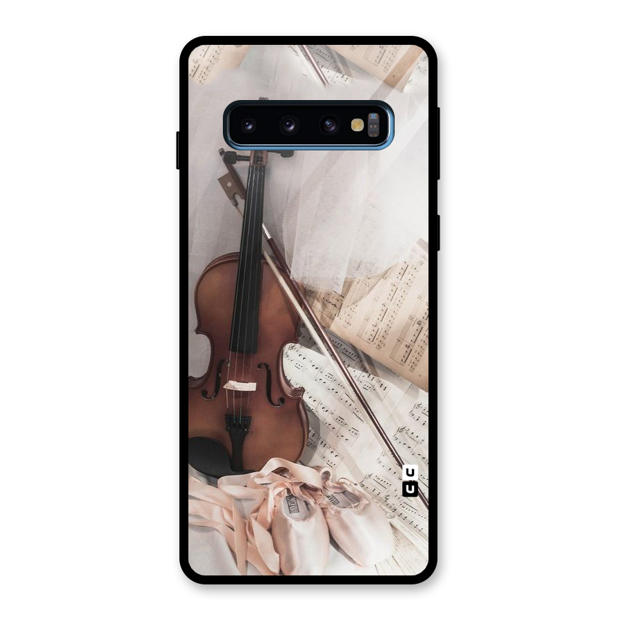 Guitar And Co Glass Back Case for Galaxy S10