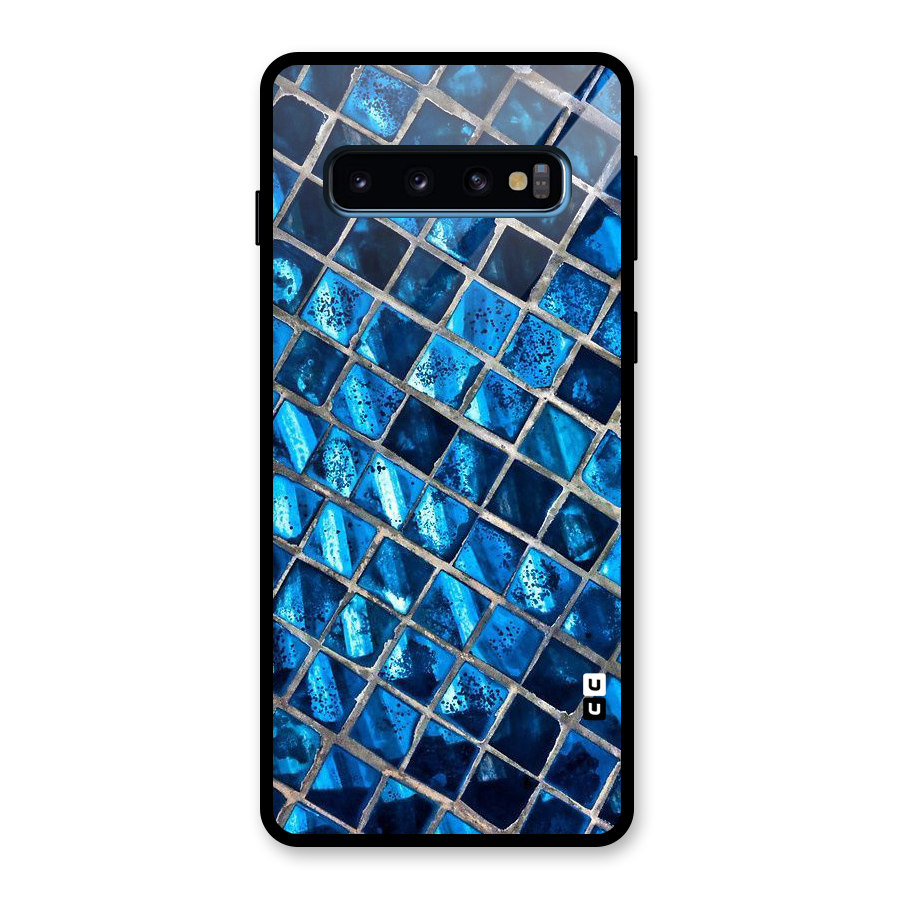 Home Tiles Design Glass Back Case for Galaxy S10