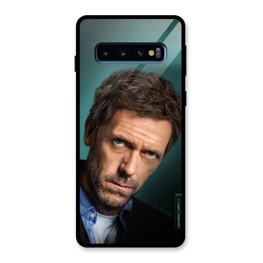 House MD Glass Back Case for Galaxy S10
