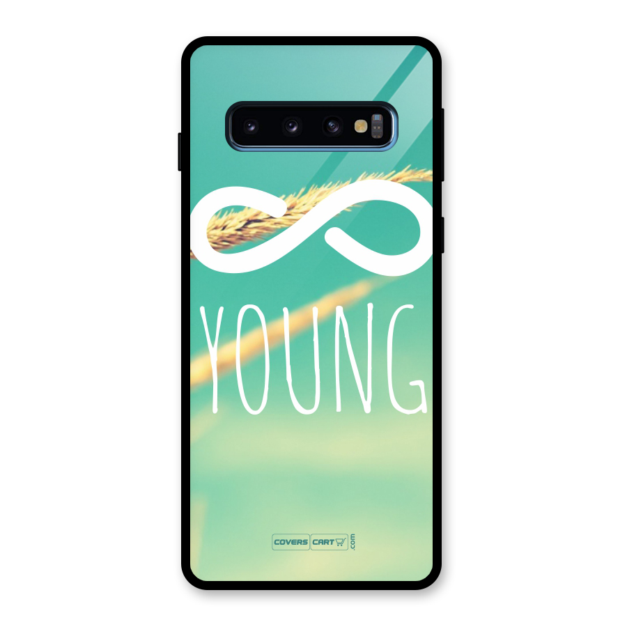 Infinity Young Glass Back Case for Galaxy S10