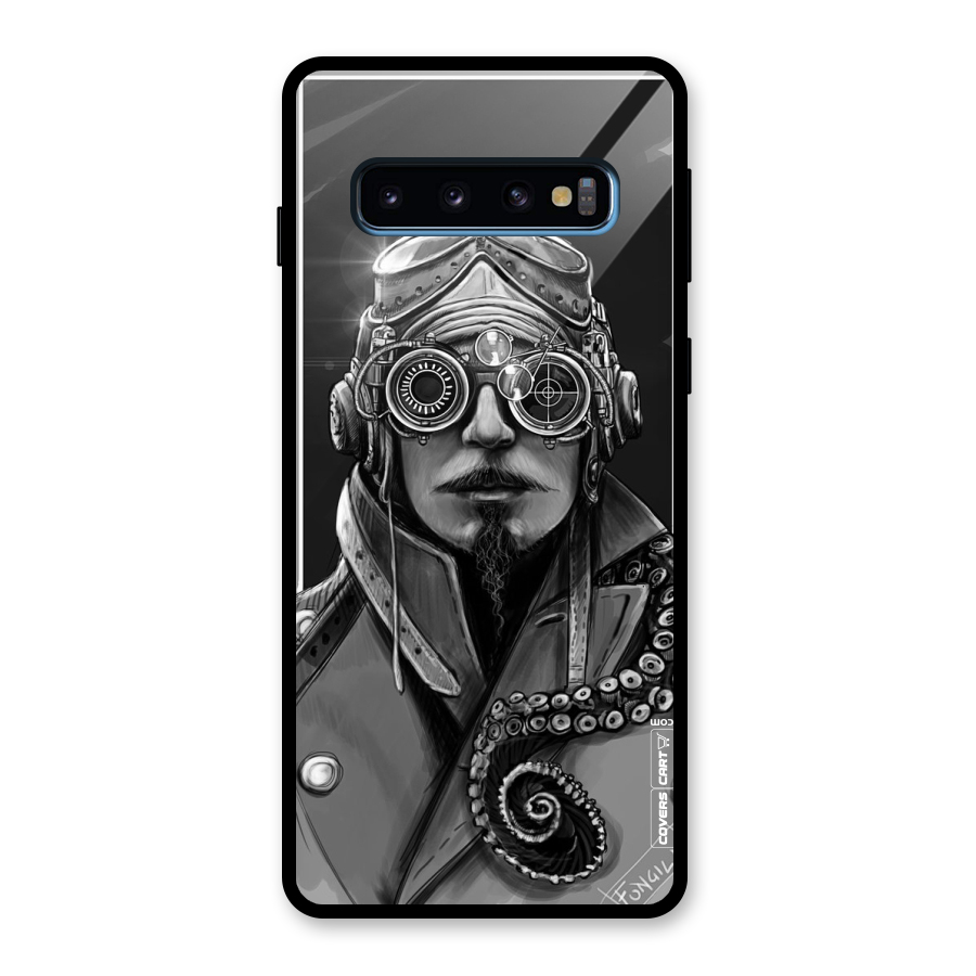 Ismaele Artwork Glass Back Case for Galaxy S10