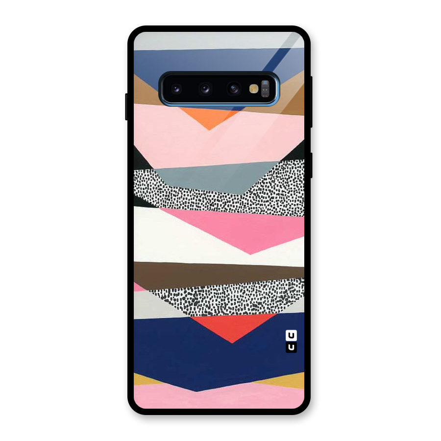Lethal Abstract Glass Back Case for Galaxy S10