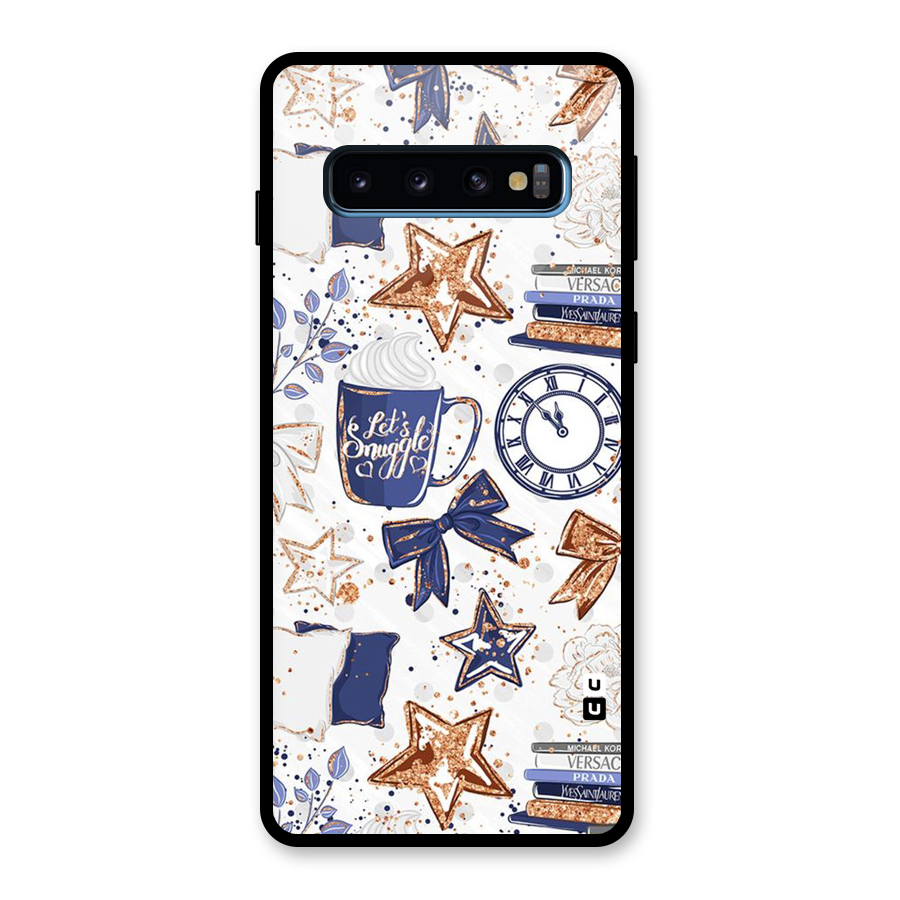 Lets Snuggle Glass Back Case for Galaxy S10