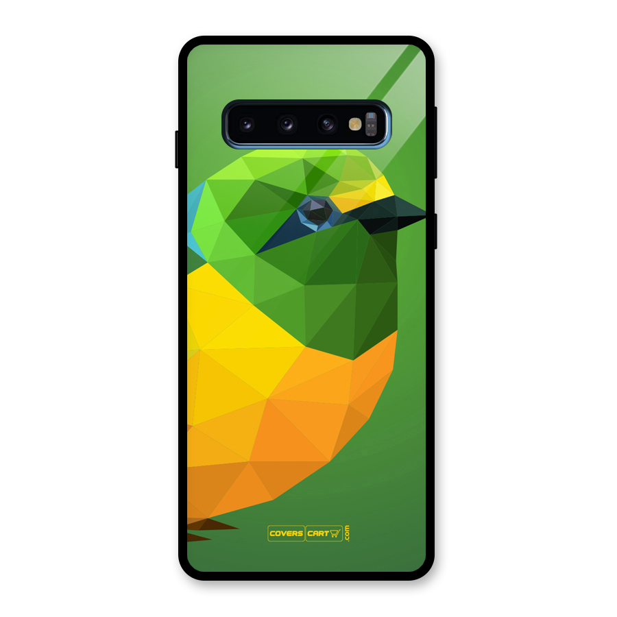 Little Bird Glass Back Case for Galaxy S10