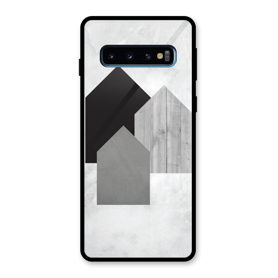 Marble Poster Glass Back Case for Galaxy S10