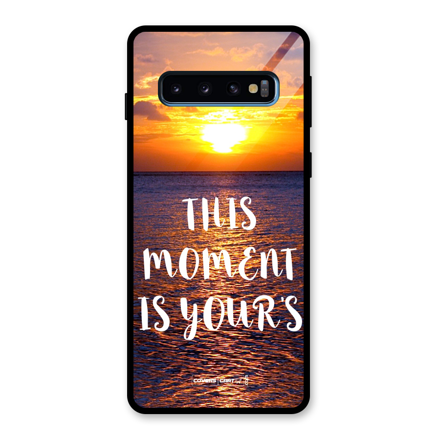 Moments Glass Back Case for Galaxy S10