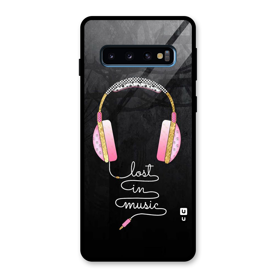 Music Lost Glass Back Case for Galaxy S10