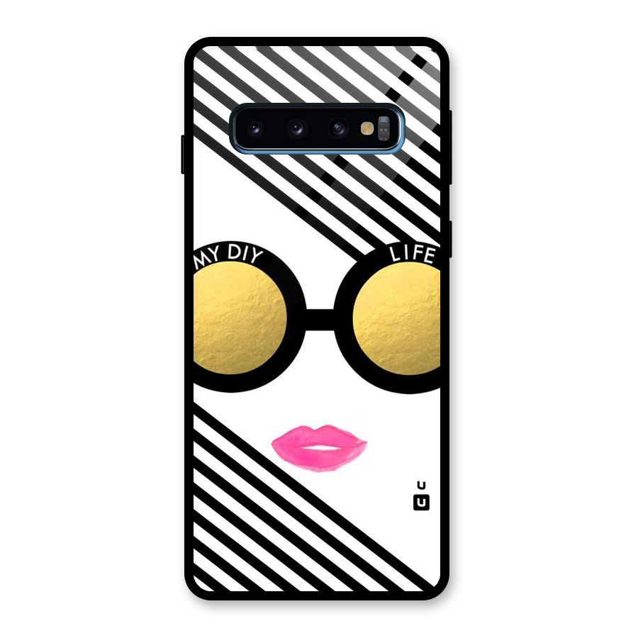 My DIY Life Glass Back Case for Galaxy S10