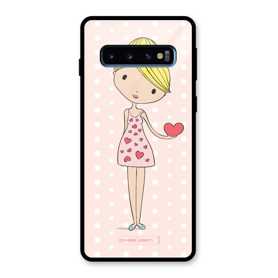 My Innocent Heart Glass Back Case for Galaxy S10