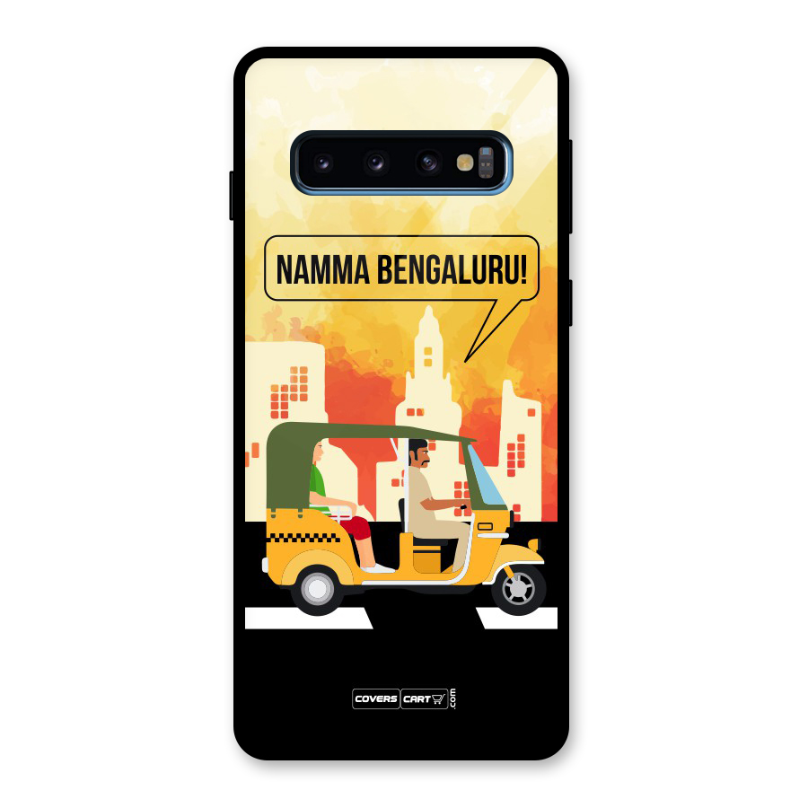 Namma Bengaluru Glass Back Case for Galaxy S10