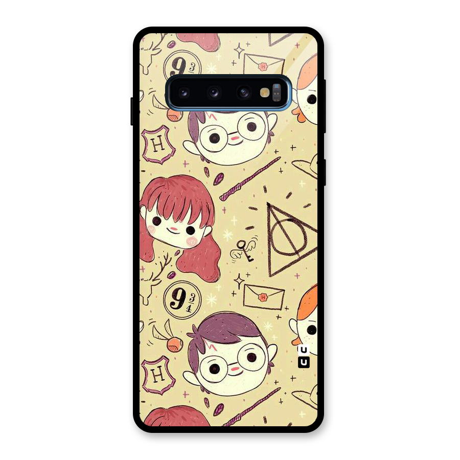Nerds Glass Back Case for Galaxy S10