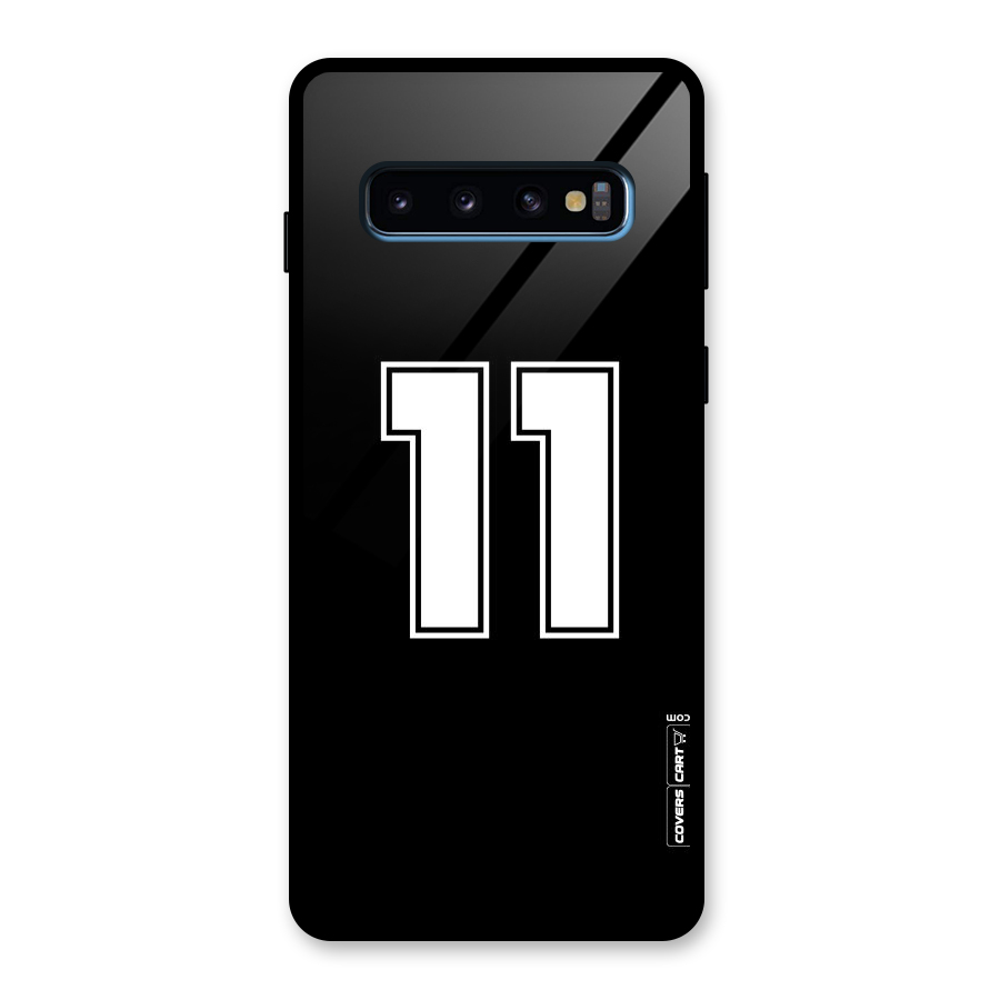 Number 11 Glass Back Case for Galaxy S10