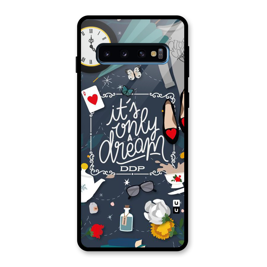 Only A Dream Glass Back Case for Galaxy S10