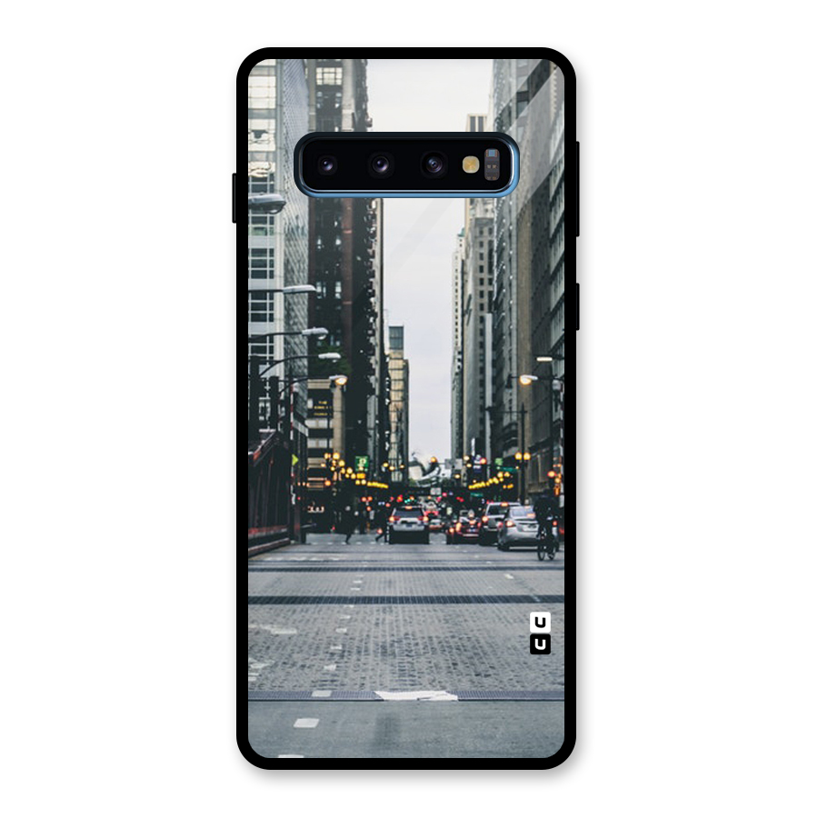 Only Streets Glass Back Case for Galaxy S10
