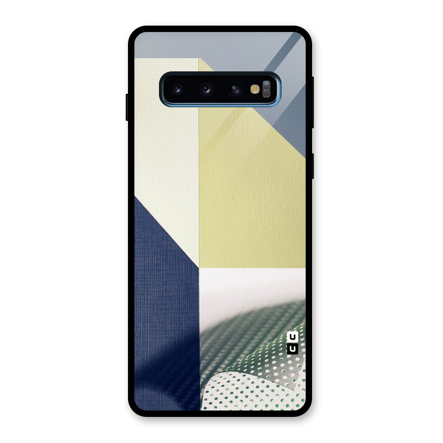 Paper Art Glass Back Case for Galaxy S10