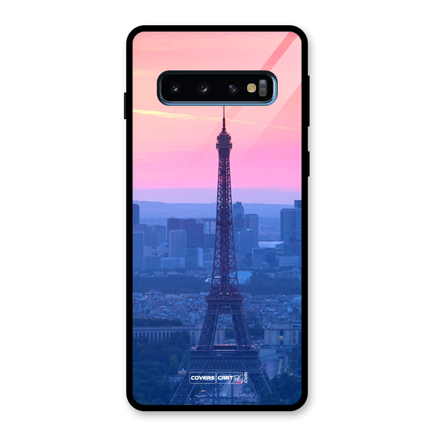 Paris Tower Glass Back Case for Galaxy S10