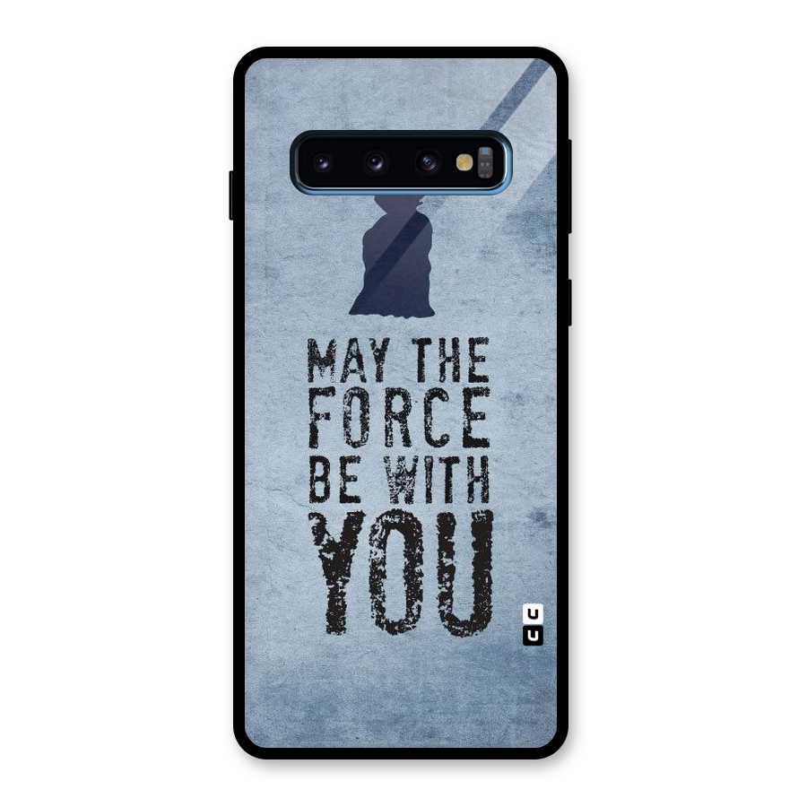 Power With You Glass Back Case for Galaxy S10